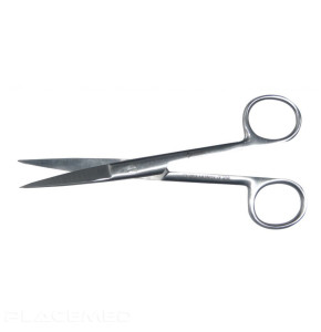 Stainless Steel Straight Pointed Scissors 16 cm - Comed