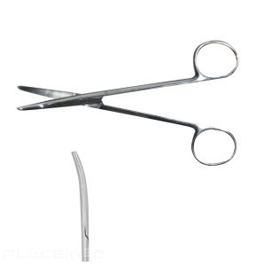 Ciseaux Metzenbaum Courbe 14 cm - Instrument Chirurgical Comed de Haute Précision