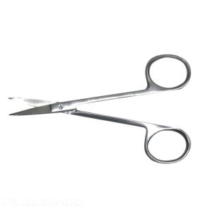 Ciseaux Iridectomie Droits 11 cm Comed pour Chirurgie de Précision