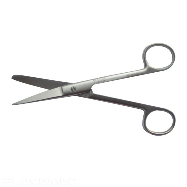 18 cm Dolphin Straight Scissors Pointed and Foam - Comed Precision