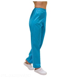 Patsy Elasticated Pants for Women in Turquoise - Comfort and Style