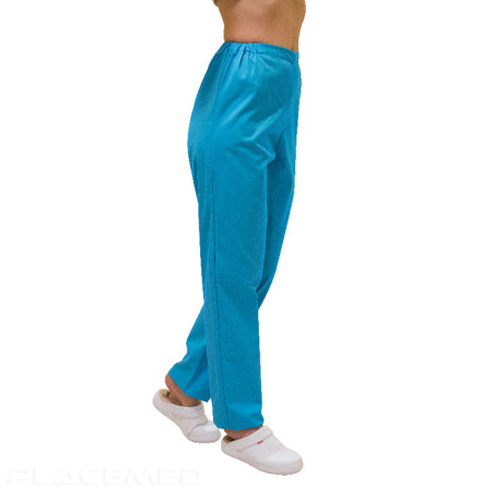 Elasticated Patsy Pants for Women in Turquoise - Comfort and Style - Size 40/42