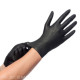 Gants en Nitrile Noir Non-Poudrés - Confort & Protection pour Tatoueurs - Taille M V 2321