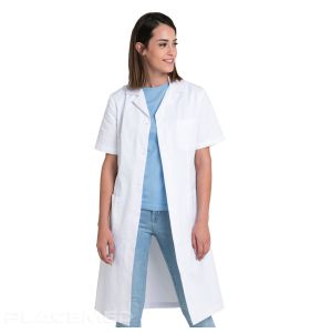 Blouse médicale classique pour femmes – Modèle ANDORRA à manches courte 