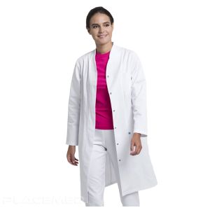 Elegant Medical Coat for Women - ANCONA Model by Creyconfe - Long Sleeves