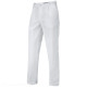 Pantalon hopital pour homme de marque BP - Coloris blanc - Confortable - 65% Polyester, 35% Coton V 5860