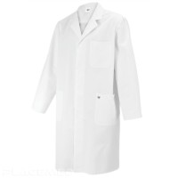 White 100% Cotton BP® Medical Coat for Men