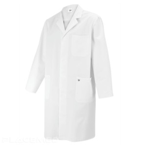 White 100% Cotton BP® Medical Coat for Men