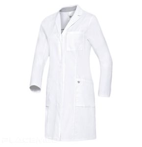 Elegant women's white coat - BP brand - 100% Cotton