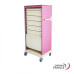 Mobile Curtain Cabinet with Right-Side Handle - 15 Slides V 5746