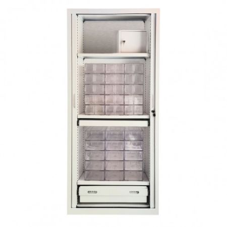 Armoire de Services en Dotation Globale par Spécialité Modèle A16 - H198x80x43 cm