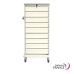 Armoire Médicale Modulaire Mobile pour Tiroirs Jointifs - 18 Glissières V 9361