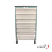 Mobile Medical Cabinet for Joint Drawers - 14 Slides - Central locking with code