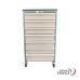 Armoire Médicale Mobile pour Tiroirs Jointifs - 14 Glissières V 9360