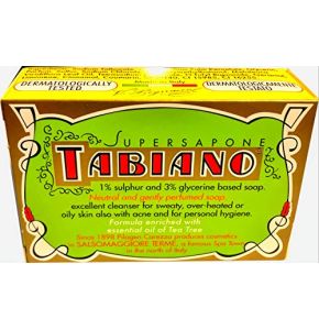 Tabiano - Sulfur Soap - Super Anti-Acne Soap with 1% Sulfur and 3% Glycerin