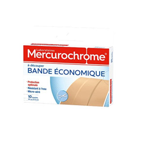Bande économique Mercurochrome - x10