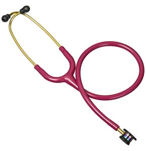 3M Littmann Stéthoscope Classic II Nouveau-Né 2157 Rainbow Edition, Tubulure Framboise