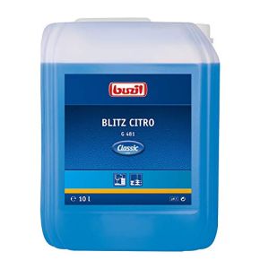 Nettoyant à Base d'Alcool Buzil G481 Blitz-Citro - 10 L, Parfum Citron