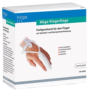 Doigtiers Höga, normalgroß, 50. Prêt Association pour doigts et orteils.