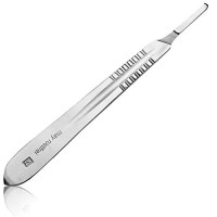 May - Scalpel Handle - Scalpel Handle - No. 4 - Stainless Steel