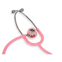 Pediatric Dual-Head Stethoscope - Pink