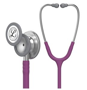 3M Littmann Stéthoscope de Surveillance Classic III, Tubulure Prune, 69 cm, 5831