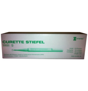 GSK-Stiefel - STIEF-CUR7 - Curette Stérile - 7 mm - Pack 10