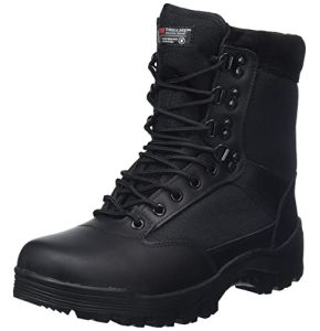 Mil-Tec Men's Swat Hiking Shoes, Black, 42 EU