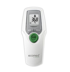 Ecomed TM-65E Thermomètre Médical, Sans Contact, Infrarouge