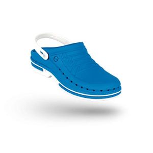 WOCK Clog à Bride avec Semelle Steri-Tech, Sabot Medical de Travail, Femme et Homme, Stérilisable, antidérapant et Autoclave jusqu'à 134°C