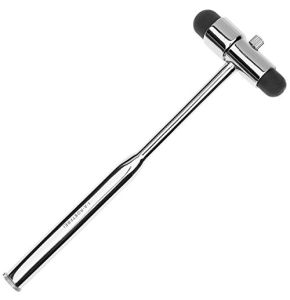 May - Chrome-Plated Stainless Steel Reflex Hammer