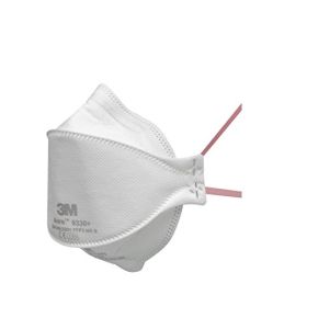 3M Respirateur Aura 9330+ FFP3, masque anti-poussière sans valve, filtre à faible résistance pour une respiration facile, masque de protection, ...