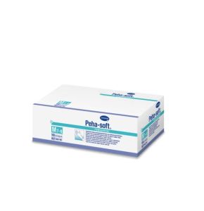 HARTMANN Peha-Soft Powder-Free - Non-Powdered Latex Examination Gloves - Size M - Box of 100