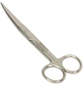 GIMA Curved Scissors - Sharp Tips - 14.5 cm