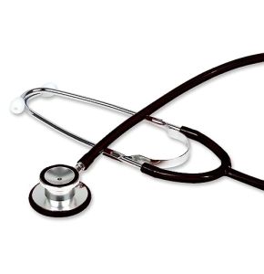 Gima - Stéthoscope Tête Double TRAD, Adultes, Couleur Y Noir