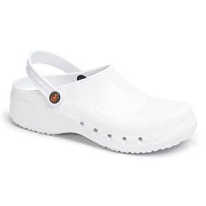DIAN, Medical EVA Clog for Healthcare Personnel, With Antibacterial Treatment, CE Certified White Eva 39 EU