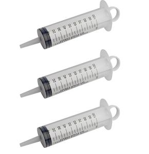 3 X Romed Medical Sterile Bubble Syringe 100 ML Medical Injury Syringe Pack