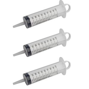 3 X Bulle Seringue de Romed Blessure Médicale Seringue Emballé 100 ML Seringue Bulle Stérile