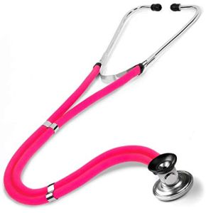 NCD Medical Sprague Rappaport Stéthoscope Rose Néon