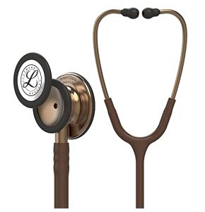 3M Littmann Stéthoscope de Surveillance Classic III, Tubulure Chocolat, Edition Cuivre, 69 cm, 5809