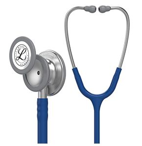3M Littmann Stéthoscope De Surveillance Classic III, Tubulure Bleu Marine, 69 cm, 5622