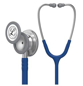 3M Littmann Stéthoscope de Surveillance Classic III, Tubulure Bleu Marine, 69 cm, 5622