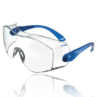 Dräger X-pect 8120 Surlunettes de Protection | 1 paire de lunettes de sécurité réglables | Pour l'agriculture, l'industrie et le laboratoire