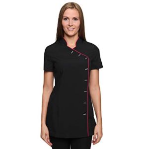 Mirabella Health & Beauty Women's Aesthetic Tunic Model Iris Black with Pink