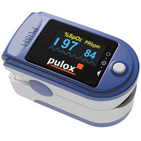 PULOX PO-200 Solo Oxymètre de pouls pour mesurer le pouls et la saturation en oxygène sur le doigt