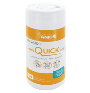 Anios Quick'Wipes Box of 120 Disinfectant Wipes - 2333421BZ - Certified by France Medical Industrie
