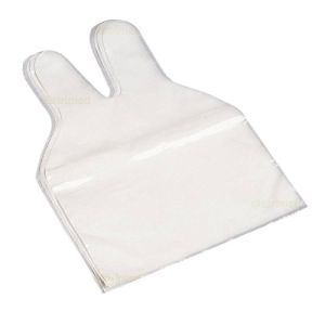 Non-Sterile 2-Finger Polyethylene Finger Cots - Pack of 100