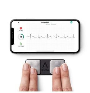 AliveCor KardiaMobile - Le moniteur ECG personnel connecté - Détectez la fibrillation auriculaire en seulement 30 secondes - à tout moment, n'im...