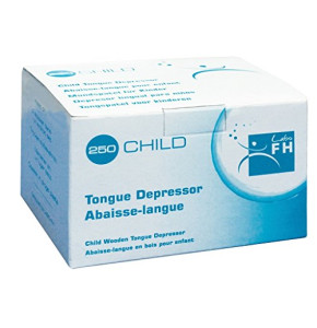 Wooden Tongue Depressors for Children - Box of 250