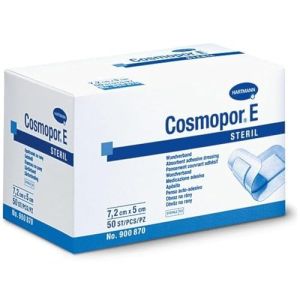 Hartmann Cosmopor E Dressing 7.2 cm x 5 cm, Pack of 50